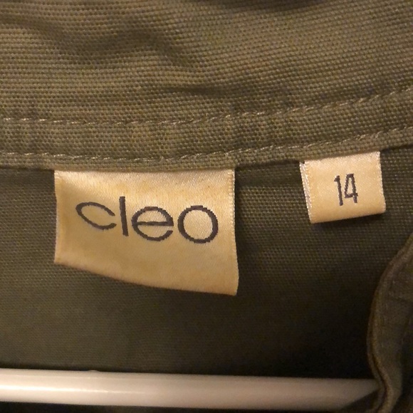 Green jean jacket - Picture 5 of 6